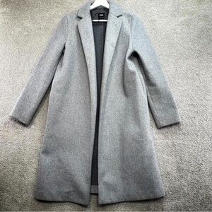 Zara Women's Elegant Gray Trench Coat Size M